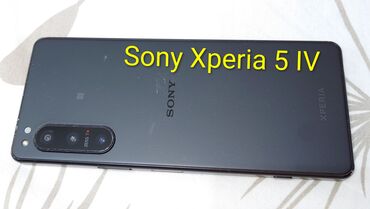 Sony: Sony Xperia 5 IV, Б/у, 128 ГБ, цвет - Черный, 2 SIM, eSIM — 12