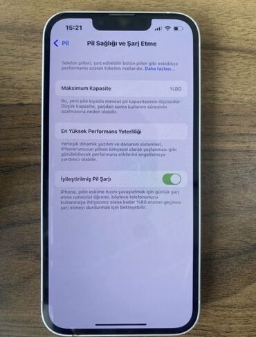 Boşqablar: IPhone 13, Ağ