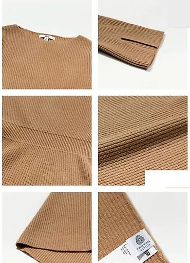 uniqlo: Повседневное платье, Зима, Средняя модель, L — 4