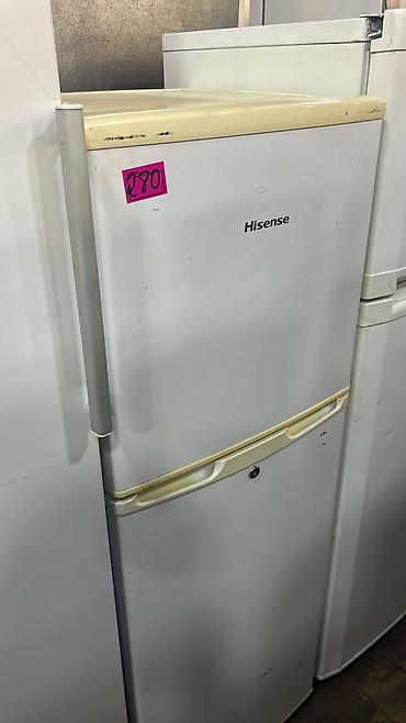 Hisense iki qapılı soyuducu - Üst kamera – soyuducu bölmə, aşağıda