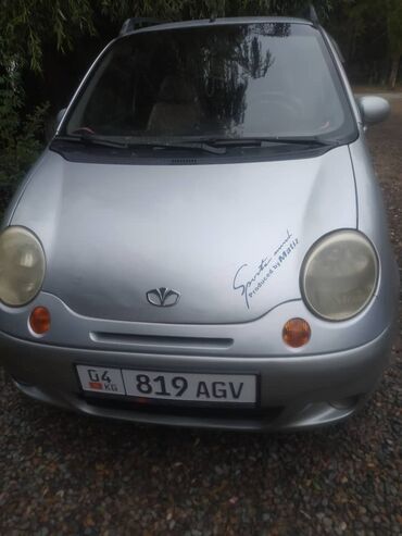 200000 сом машина: Daewoo Matiz: 2003 г., 0.8 л, Автомат, Бензин, Хэтчбэк