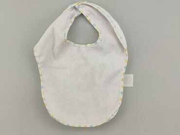 spodenki do kolan luźne: Baby bib, color - White, condition - Fair
