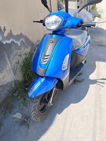 zigzag one 50cc blue: - ZİG ZAG, 50 sm3, 2024 il, 5000 km — 1