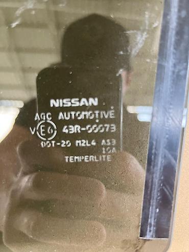 на лобовое: Стекло Багажника Nissan, 2023 г., Б/у, Оригинал — 4