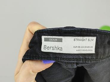 pull bear wyprzedaż: Bershka, Jeansy damskie, rozmiar S — 4