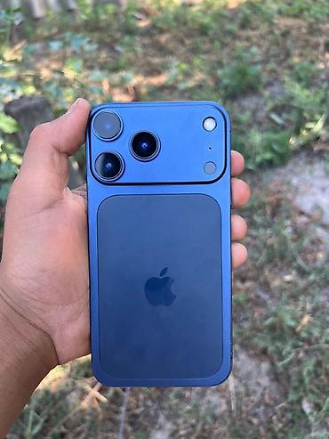 IPhone 17 Pro, Б/у, 64 ГБ, Синий, 100 %