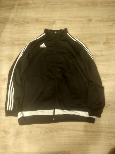 dağ geyimleri: Спортивный костюм Adidas, 2XL (EU 44), цвет - Черный