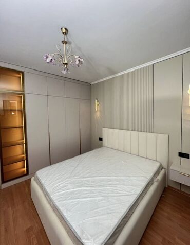 Спальные гарнитуры: Спальный гарнитур, Двуспальная кровать, цвет - Бежевый — 9