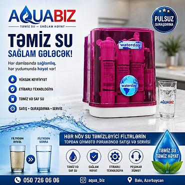 Техника и электроника: QİYMƏTLƏR 220 manatdan başlayır. 💧 TƏMİZ SU — SAĞLAM GƏLƏCƏK! 💧 — 3