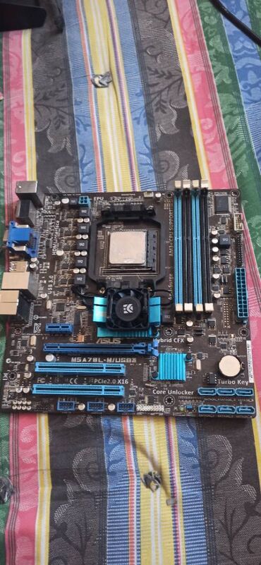 длинные черные платья с открытой спиной: Энелик плата, Жаңы, Asus, AM3+, Mini-ATX, ПК үчүн