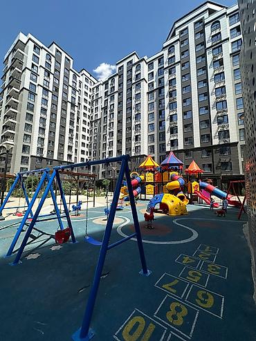 flat osh: 1 комната, 48 м², Южная Магистраль Элитка, 11 этаж, ПСО (под самоотделку) — 4
