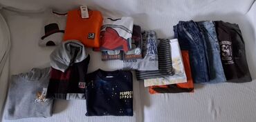 Paketi dečije odeće: Paket: Duksevi, Za dečake, uzrast: 7-8 godina — 26