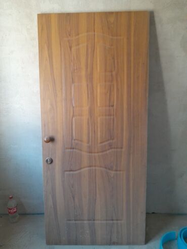 дверь внутренняя: Межкомнатная глухая дверь, Панельный, цвет - Коричневый