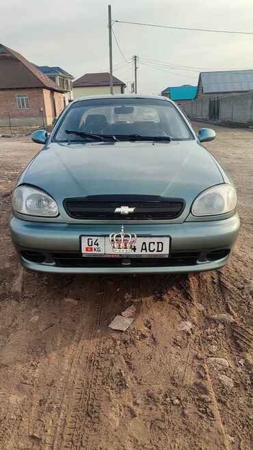 7 орунду машина: Chevrolet Lanos: 2006 г., 1.5 л, Механика, Бензин, Седан