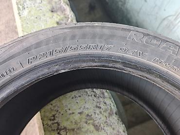 Шины: Шины 215 / 55 / R 17, Лето, Б/у, Комплект, Легковые, Корея, Roadstone — 8