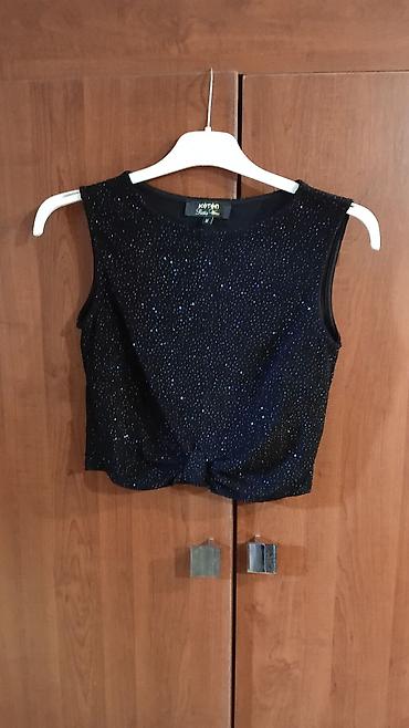 mayka turkce: - Brend: Koton (Party Wear kolleksiyası) - Model: Parıltılı qısa top - — 1