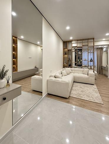 2 ком ак ниет кут: 1 комната, 42 м², Элитка, 9 этаж, Дизайнерский ремонт — 1