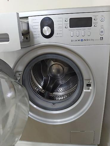 wolf paltaryuyan: Paltaryuyan maşın Samsung, 6 kq, İşlənmiş, Avtomat, Qurutma var, Kredit yoxdur, Ünvandan götürmə, Pulsuz çatdırılma, Ödənişli çatdırılma — 2