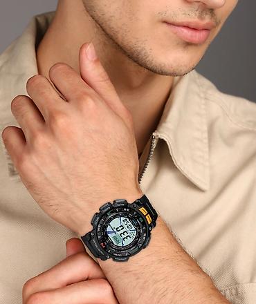 ремешок для часы: Часы Casio Pro Trek PRG-240-1E часы б/у но использовались очень — 10