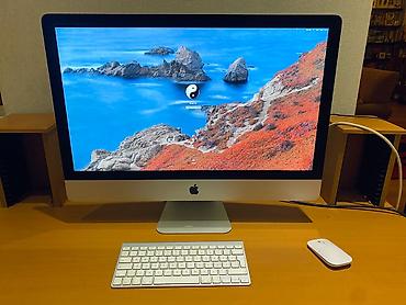 IMac 27" Retina 5K Late 2014 — 32 GB RAM, 1 TB yaddaş Yaxşı