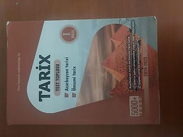 Testlər: Məhsul: “Tarix – Test Toplusu” (I hissə) Nəşriyyat: Bilik Nəşriyyatı — 1