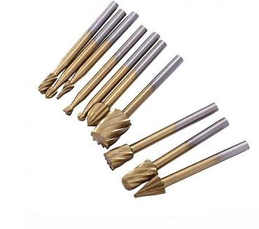 set glodala za drvo: SET GLODALA ZA DRVO 10 KOM PRIHVAT 3MM | Set od 10 glodala za obradu — 4