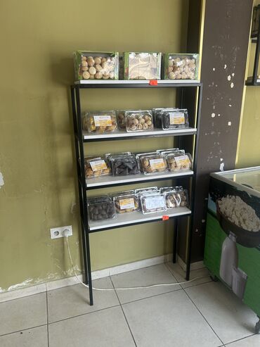 Rəf vitrinləri: Kofe sirniyyat magaza ucun vitrin ref. obyekt ucun hazir polkalar -da lalafo.az — 5 Rəf vitrinləri: Kofe sirniyyat magaza ucun vitrin ref. obyekt ucun hazir polkalar — 5