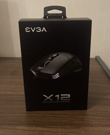 Noutbuklar üçün örtük və çantalar: EVGA X12 Gaming Mouse | Black | Bağlı Qutuda | 💯 Qiymətinə görə ən