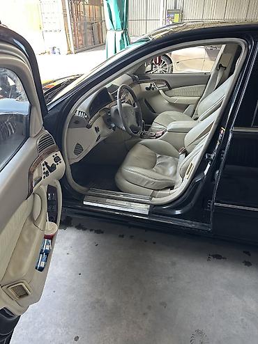 lexus es 2002: Mercedes-Benz S-Class: 2002 г., 5 л, Автомат, Бензин, Седан — 8