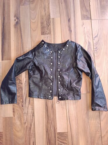 dugacke jakne: Leather jacket, 128-134