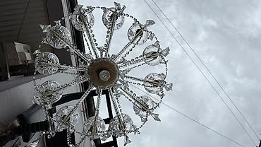 cıraq: Çılçıraq, 10 və daha çox lampa, Xrustal — 3