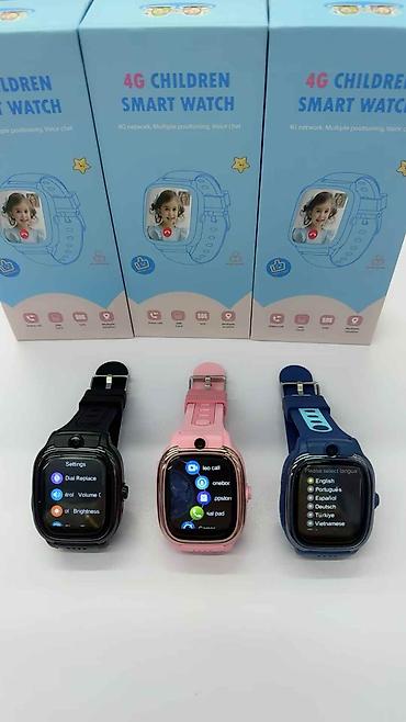 Детские смарт-часы: Детские GPS Смарт часы, 4 G с Видеозвоноком поддерживает сим-карту — 47