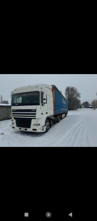 Другой транспорт: DAF 95 постоянно хороший срочно сатылат Жылкы 2002 голова Прицеп