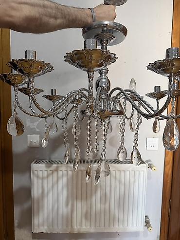 Çilçıraqlar: Çılçıraq, 10 və daha çox lampa, Metal — 1