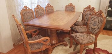 metbex stol stul işlenmiş: Б/у, Комод, Стол и стулья, Нет кредита, Малайзия