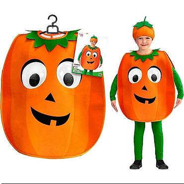 igracke za devojcice od 10 godina: Ovaj veseli dečiji kostim Big Eyes Pumpkin (dečiji kostim bundeve sa — 1