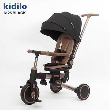 Velosipedlər: Kidilo 3125 uşaq üçtəkərli velosiped/araba - 4 rəng: Grey, Beige — 5