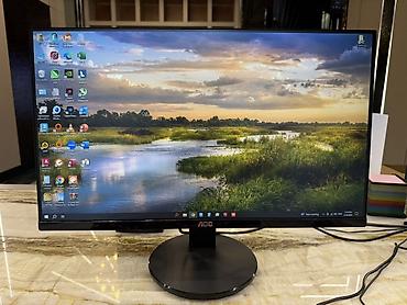 Masaüstü kompüterlər və komponentlər: AOC I2490VXQ LCD monitor - Ekran ölçüsü: 23.8" (24") - Panel: IPS - — 1
