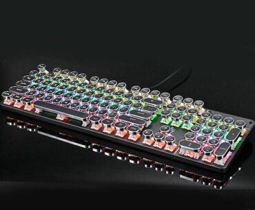 Другие аксессуары для компьютеров и ноутбуков: Keyboard HJK920 ( механическая, игровая, RGB LED, USB, Black )
