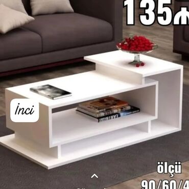 TV altlığı: Jurnal masası, Yeni, Açılmayan, Dördbucaq masa, Azərbaycan