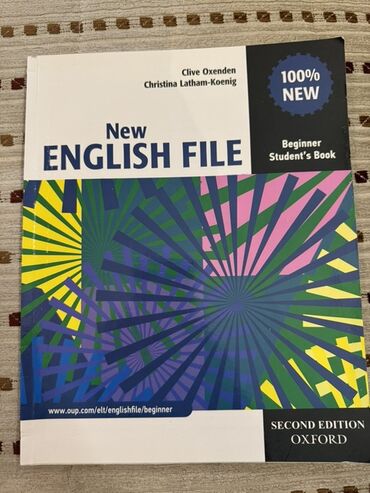 Кольца: Məhsul: New ENGLISH FILE – Beginner Student’s Book (Second Edition