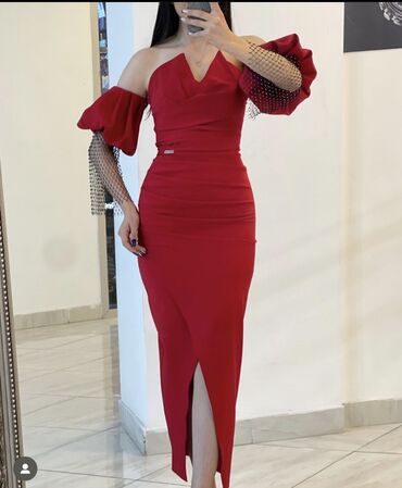 qırmızı don: Вечернее платье, 2XL (EU 44)