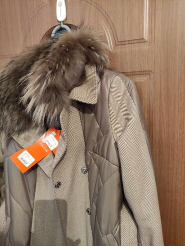 Пальто: Пальто, Зима, Длинная модель, Приталенная модель, 4XL — 3