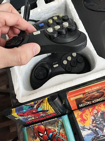 Sega: SEGA MEGA DRIVE II, полный комплект, работает. Сохранился 1 джойстик at lalafo.kg — 12 Sega: SEGA MEGA DRIVE II, полный комплект, работает. Сохранился 1 джойстик — 12