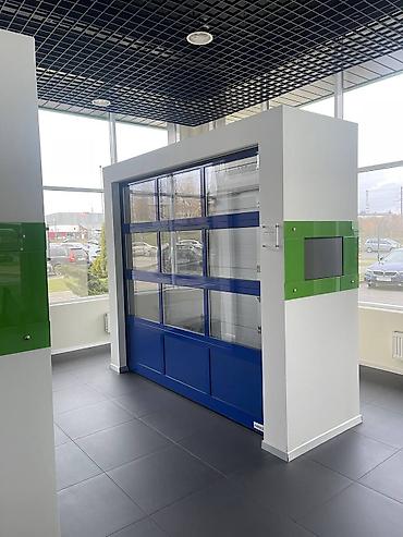 Секционные ворота: Алюминиевые, Автоматические, Длина: 10 м, Alutech, Для гаража, Для частного дома, Для автомойки, Оптом, Новый, Бесплатная установка — 8