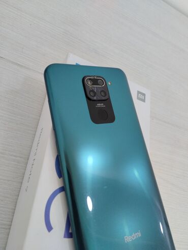 Redmi: Redmi, Redmi Note 9, Б/у, 128 ГБ, цвет - Зеленый, 2 SIM