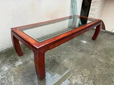 Stilski trpezarijski stolovi: Veliki trpezarijski sto od punog drveta za 10–12 osoba 🪵 Materijal — 12