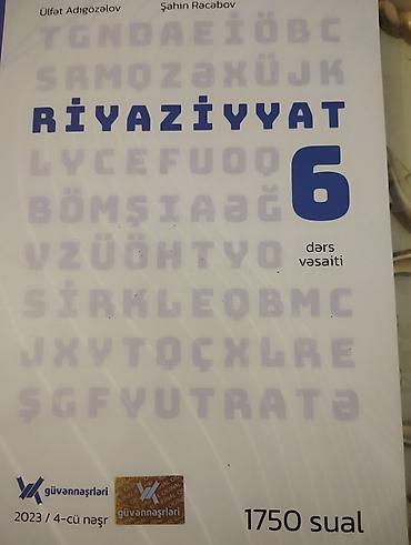 Riyaziyyat 6-cı sinif, 2023 il lalafo.az -da Riyaziyyat 6-cı sinif, 2023 il