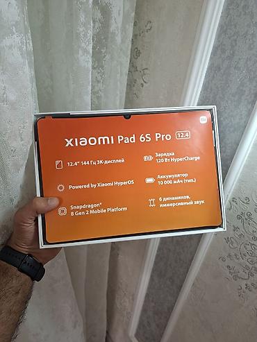 ipad mini 5: Yeni Xiaomi Pad 6S Pro, 12,4", 256 GB, Ünvandan götürmə, Pulsuz çatdırılma, Ödənişli çatdırılma — 1