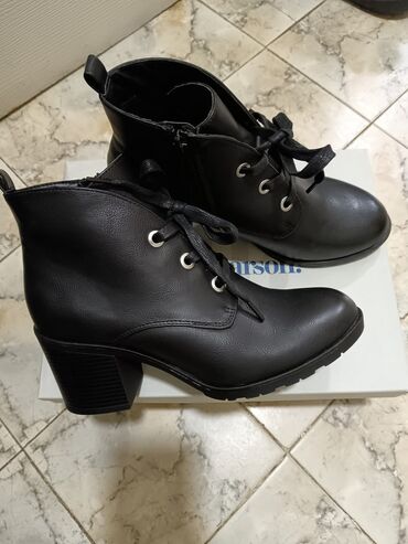 cipele sa debelom stiklom: Ankle boots, 38